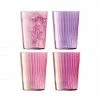 LSA International Gems Tumbler 560 ml Assorted Colours Garnet X 4 Pcs 1 LSA International Gems Tumbler 560 ml Assorted Colours Garnet X 4 Pcs
