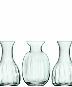 LSA International Mia Mini Vase Trio - Recycled