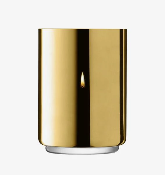 LSA International Karat Lantern Vase H 16 5 Cm Gold 3 LSA International Karat Lantern Vase H 16 5 Cm Gold