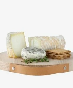 LSA International Utility Board Ash Leather Handle 25 Cm