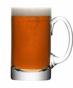 LSA International 750ml Clear Bar Beer Tankard Straight