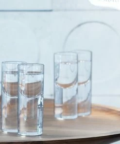 LSA International Boris Vodka Glass 50 Ml Clear X 2 Pcs