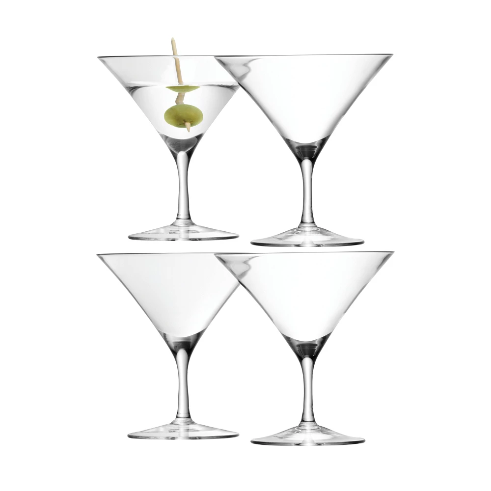 LSA International Bar Martini Glass 180ml Clear X 4pcs 3 LSA International Bar Martini Glass 180ml Clear X 4pcs