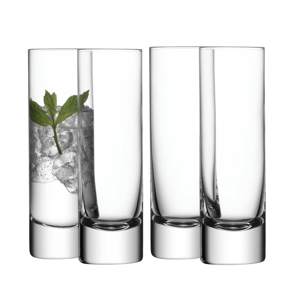 LSA International Bar Long Drink Glass 250ml Clear X 4pcs 3 LSA International Bar Long Drink Glass 250ml Clear X 4pcs