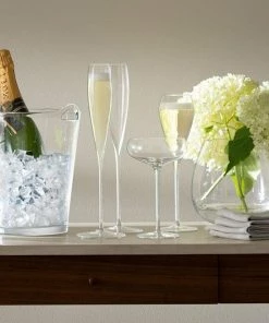LSA International Wine Prosecco Glass 250 Ml Clear X 2 8 LSA International Wine Prosecco Glass 250 Ml Clear X 2