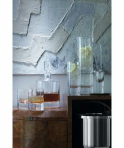 LSA International Boris Decanter & Tumblers Whisky Set 7 LSA International Boris Decanter & Tumblers Whisky Set