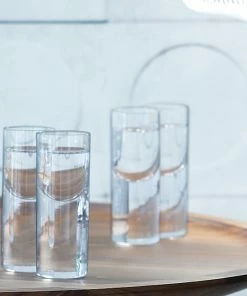 LSA International Boris Vodka Glass 50 Ml Clear X 2 Pcs