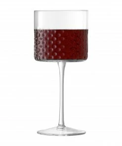 LSA International Wicker Wine Glasses - Set of 2 - Clear 8 LSA International Wicker Wine Glasses - Set of 2 - Clear