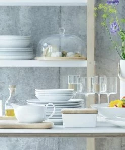 LSA International Dine Butter Dish Oak Lid