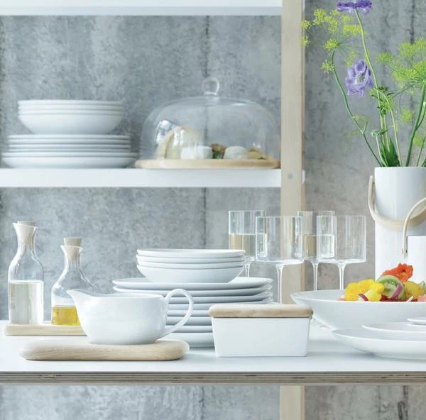 LSA International Dine Butter Dish Oak Lid 3 LSA International Dine Butter Dish Oak Lid