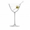 LSA International Borough Martini Glass 195 ml Clear X 4 Pcs