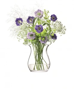 LSA International 23cm Glass Open Posy Vase
