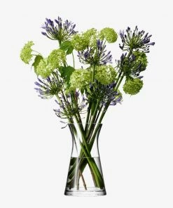 LSA International 29cm Clear Flower Mixed Bouquet Vase