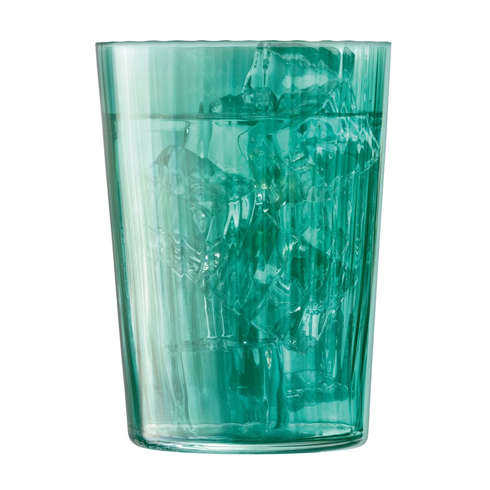 LSA International Gems Tumbler 560 ml Assorted Colours Jade X 4 Pcs 12 LSA International Gems Tumbler 560 ml Assorted Colours Jade X 4 Pcs