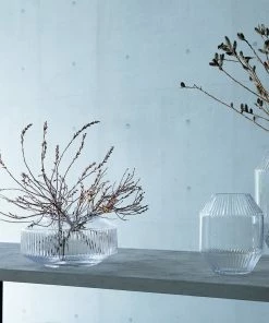 LSA International Rotunda Handmade Glass Wide Vase