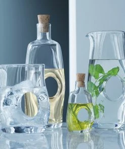 LSA International Void Carafe & Cork Stopper 9 LSA International Void Carafe & Cork Stopper