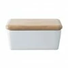 LSA International Dine Butter Dish & Oak Lid 2 LSA International Dine Butter Dish & Oak Lid