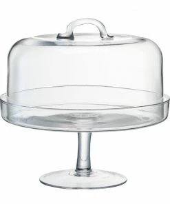LSA International Serve Cakestand and Dome 26.5cm