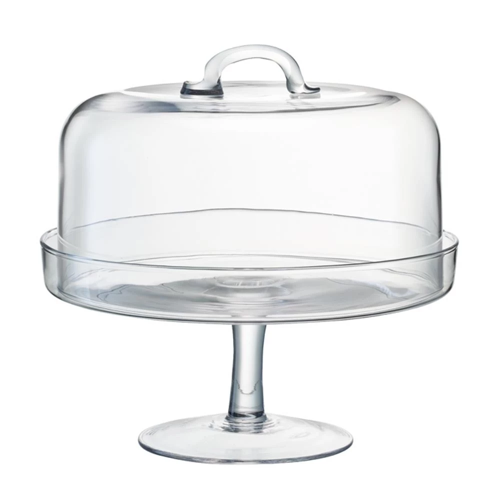 LSA International Serve Cakestand and Dome 26.5cm 4 LSA International Serve Cakestand and Dome 26.5cm