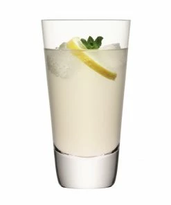 LSA International Set Of 2 Madrid Highball Glasses