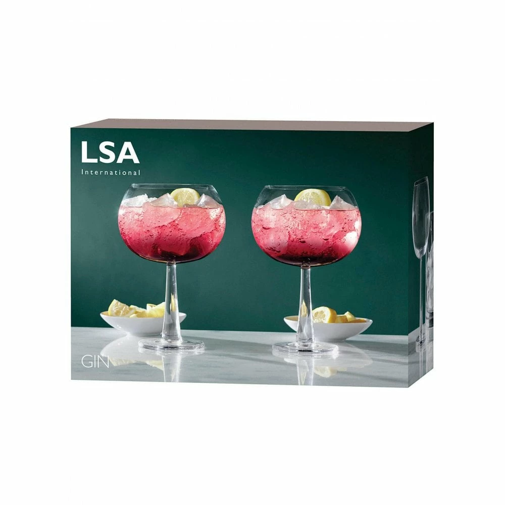 LSA International Set of 2 Gin Grand Balloon Glasses 690ml 6 LSA International Set of 2 Gin Grand Balloon Glasses 690ml