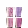 LSA International Set of 4 Assorted Garnet 560ml Gems Tumbler Glasses 2 LSA International Set of 4 Assorted Garnet 560ml Gems Tumbler Glasses
