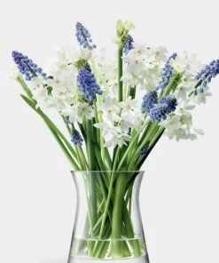 LSA International Flower Garden Posy Vase H 13 Cm Clear