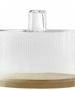 LSA International Wicker Cake/Cheese Dome with Ash Base