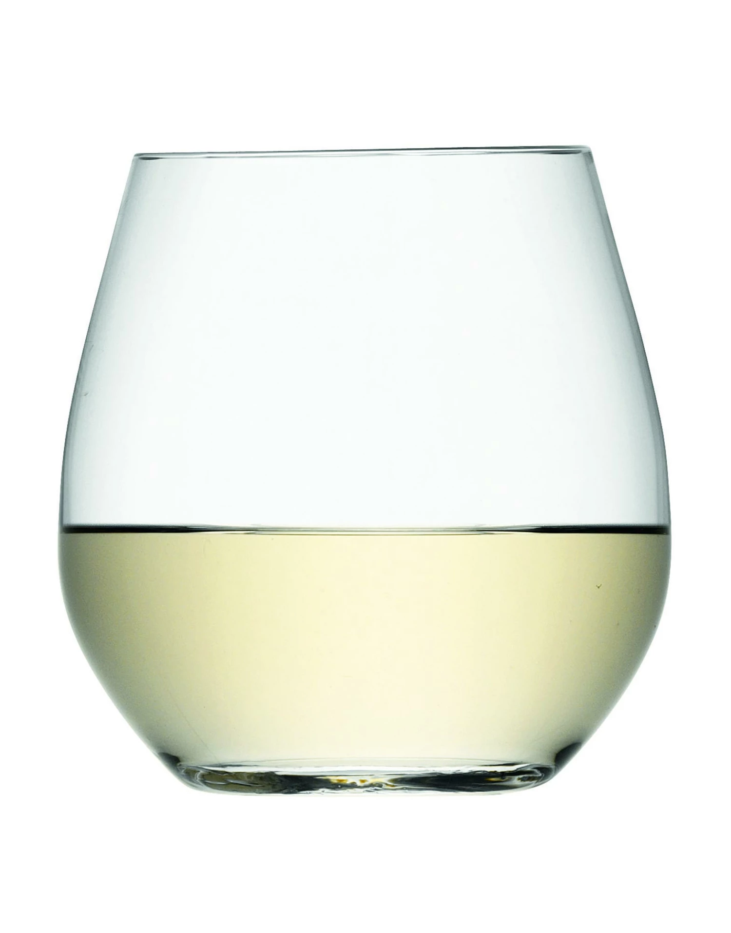 LSA International Stemless White Wine Glasses 370ml Set of 4 3 LSA International Stemless White Wine Glasses 370ml Set of 4