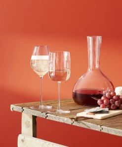 LSA International Set of 4 285ml Tulip Borough Champagne Glass 8 LSA International Set of 4 285ml Tulip Borough Champagne Glass