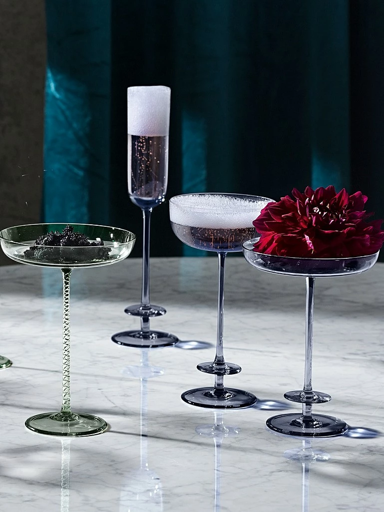 LSA International Theatre Caviar Amuse Dish - Set of 2 4 LSA International Theatre Caviar Amuse Dish - Set of 2