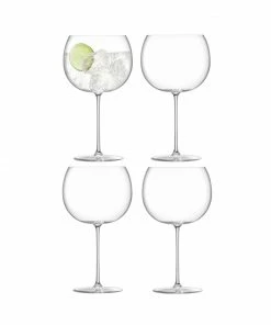 LSA International Borough Balloon Glass 680 ml Clear X 4 Pcs 9 LSA International Borough Balloon Glass 680 ml Clear X 4 Pcs