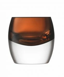 LSA International Whisky Club Tumblers Peat Brown