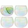 LSA International Set of 4 Bubble Rocking Tumblers - Pearl 350ml 1 LSA International Set of 4 Bubble Rocking Tumblers - Pearl 350ml