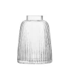 LSA International Clear Pleat Vase H26cm 1 LSA International Clear Pleat Vase H26cm