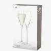 LSA International Wine Prosecco Glasses Set Of 2 250 Ml