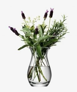 LSA International Clear Flower Posy Vase