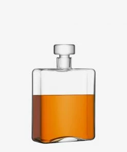 LSA International Cask Whisky Oblong 1 Litre Glass Decanter