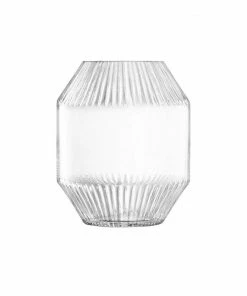 LSA International Clear Rotunda Glass Vase 20cm 5 LSA International Clear Rotunda Glass Vase 20cm