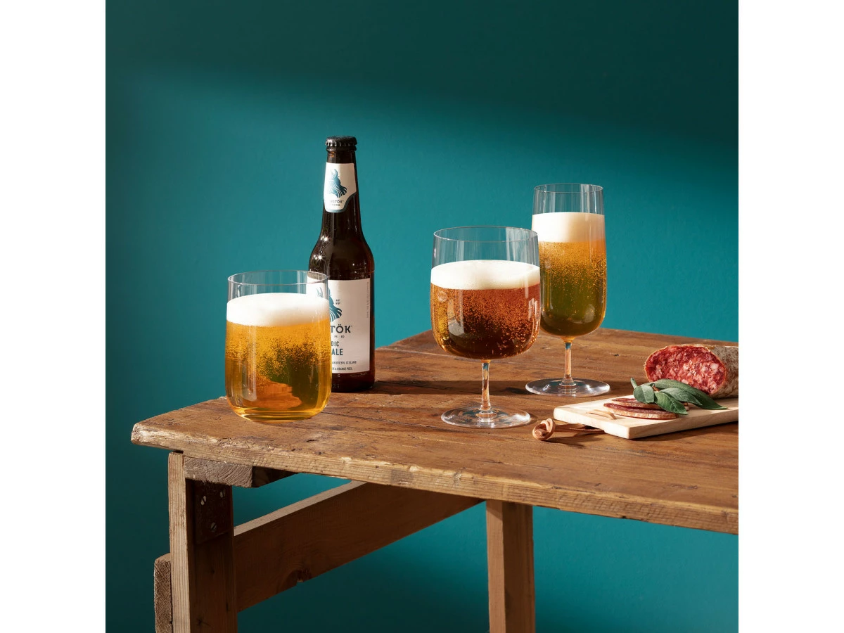 LSA International Set of 4 Craft Beer Glasses 4 LSA International Set of 4 Craft Beer Glasses