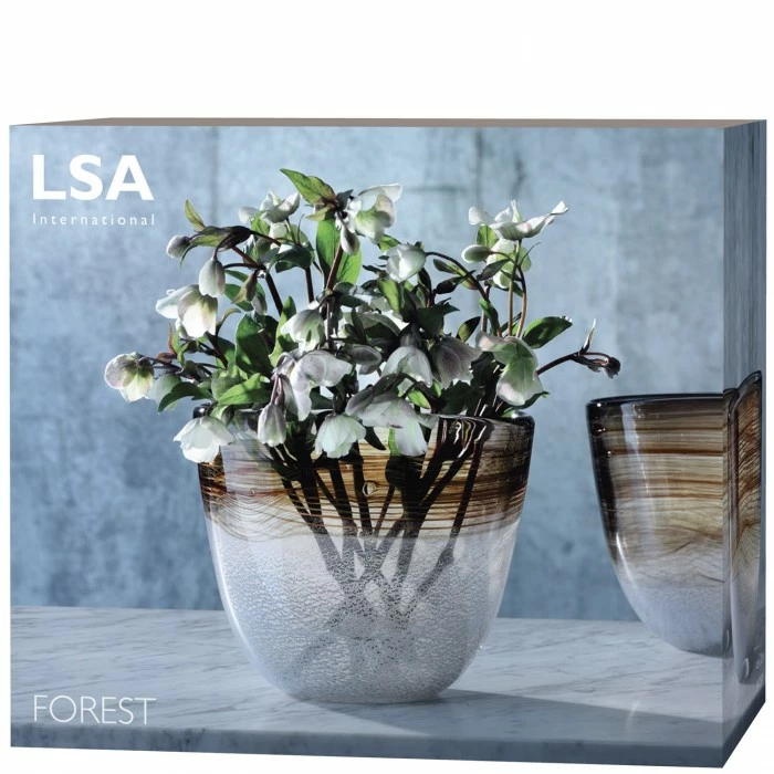 LSA International Forest Vase, Bark 4 LSA International Forest Vase, Bark