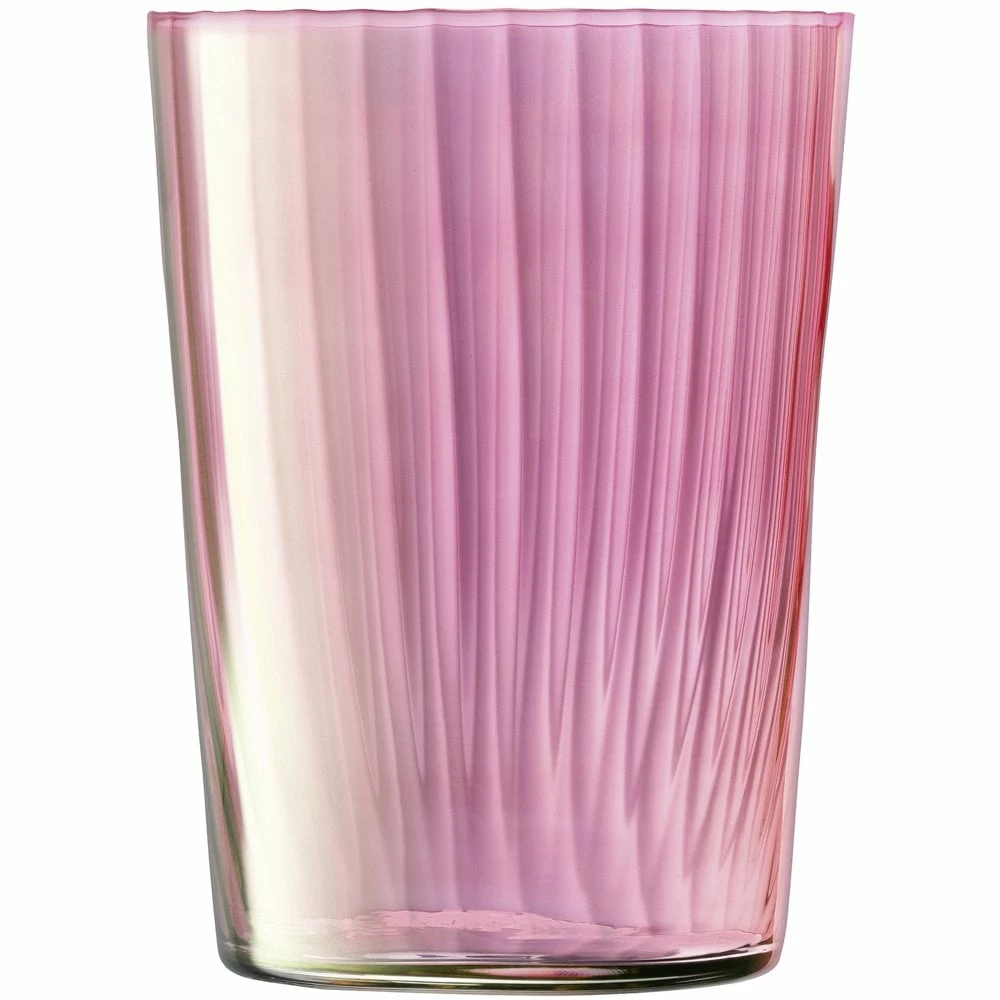 LSA International Set of 4 560ml Assorted Garnet Gems Tumbler Glasses 6 LSA International Set of 4 560ml Assorted Garnet Gems Tumbler Glasses