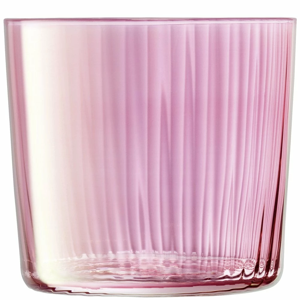 LSA International Set of 4 310ml Assorted Garnet Gems Tumbler Glasses 4 LSA International Set of 4 310ml Assorted Garnet Gems Tumbler Glasses