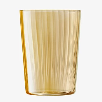 LSA International 560ml Gems Ripple Glass Amber - Set of 4 8 LSA International 560ml Gems Ripple Glass Amber - Set of 4