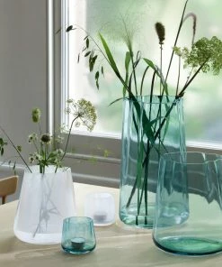 LSA International Sea Green 35cm Lagoon Lantern/Vase 11 LSA International Sea Green 35cm Lagoon Lantern/Vase