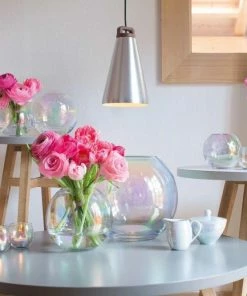 LSA International Vase Pearl H 16 Cm Perlmuttfarben