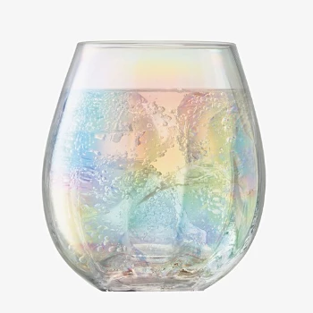 LSA International Pearl Water Glass Set of 4 6 LSA International Pearl Water Glass Set of 4