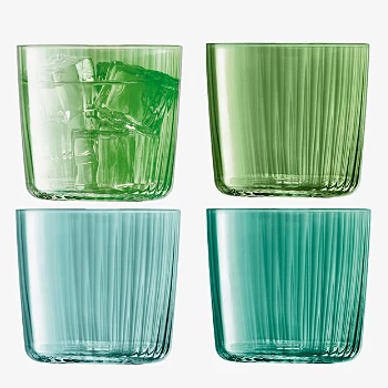 LSA International Gems Ripple Glass - Set of 8 5 LSA International Gems Ripple Glass - Set of 8