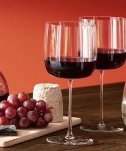 LSA International Borough Wine Glass 450 ml Clear X 4 Pcs 12 LSA International Borough Wine Glass 450 ml Clear X 4 Pcs