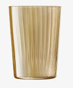 LSA International 560ml Gems Ripple Glass Amber - Set of 4 16 LSA International 560ml Gems Ripple Glass Amber - Set of 4